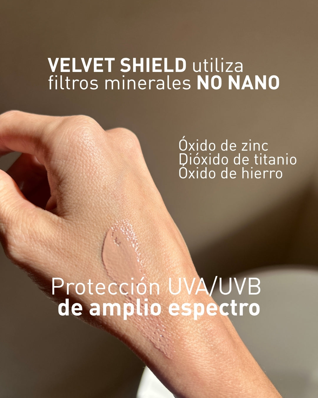 VELVET SHIELD SPF 50 | RICH HALO -All skin types. 50ml.
