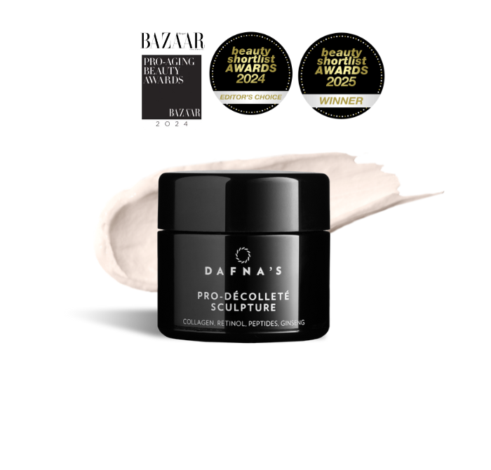 PRO DÉCOLLETÉ SCULPTURE- Rejuvenating cream. Collagen, Retinol, Peptides & Ginseng. 50ml