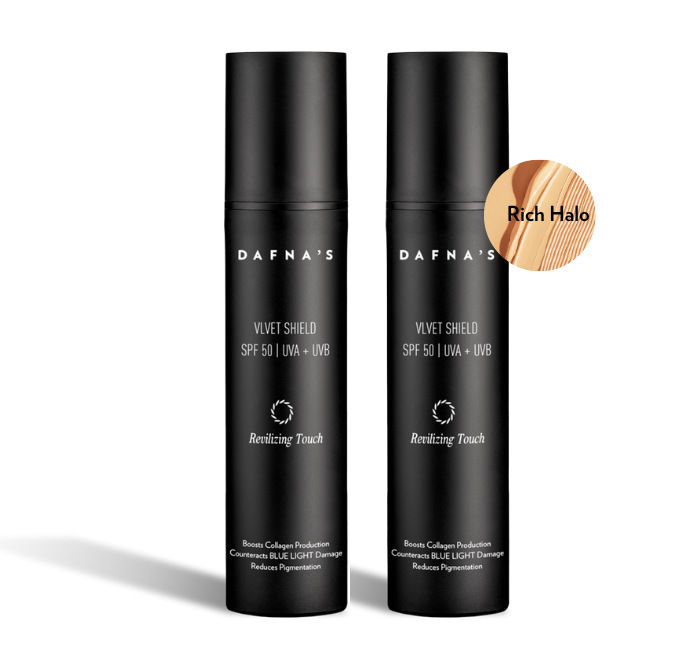 COMBO VELVET SHIELD  . Total de 100 ml.