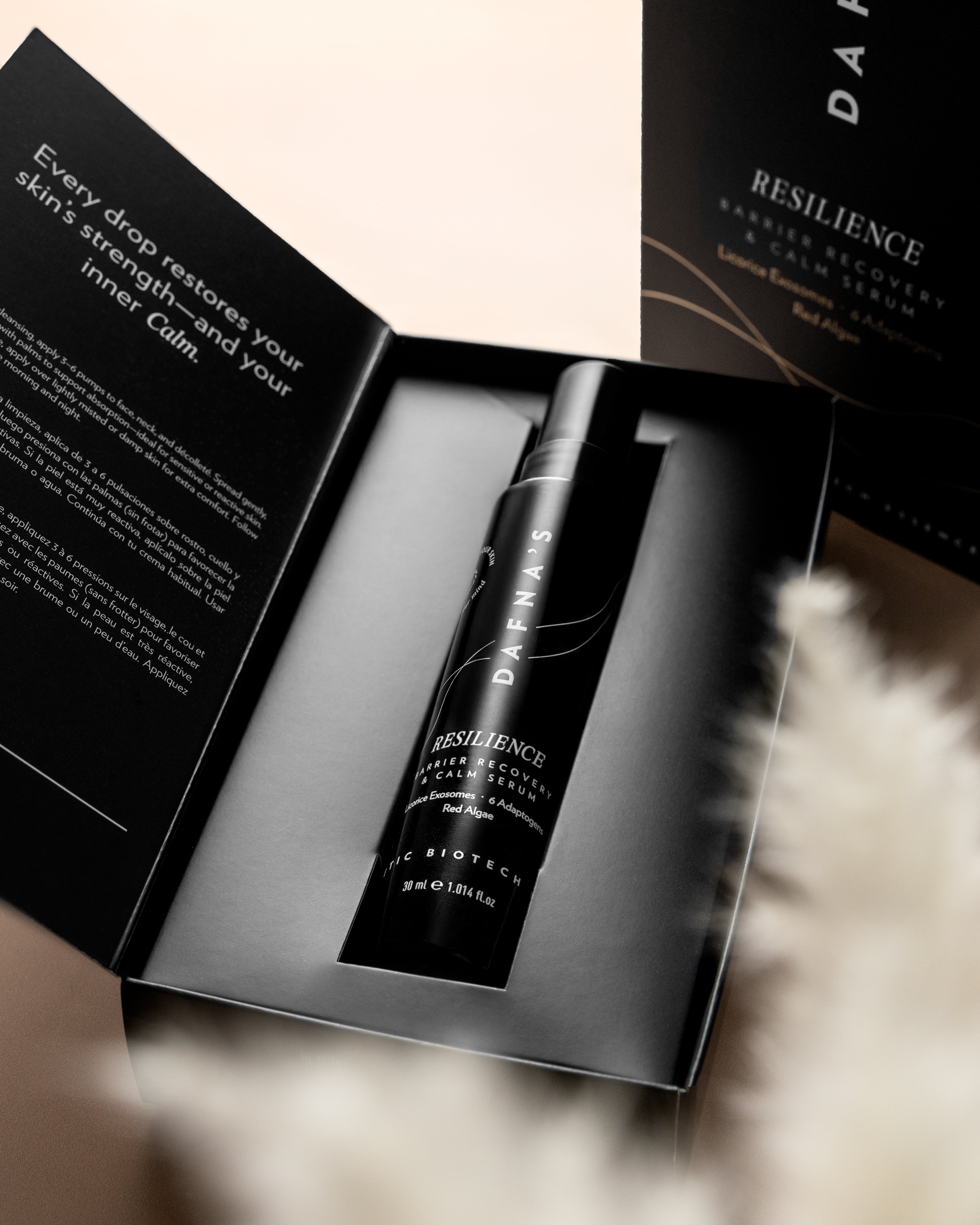 RESILIENCE SERUM | Strengthens the barrier ·  Hydration · Calm | With exosomes & neuro-adaptogens | 30 ml