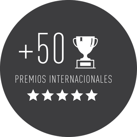 Más de 50 premios internacionales