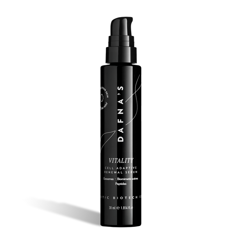 VITALITY SÉRUM | Firmeza · Flacidez · Arrugas. Con Exosomas y activos calmantes musculares. 30 ml