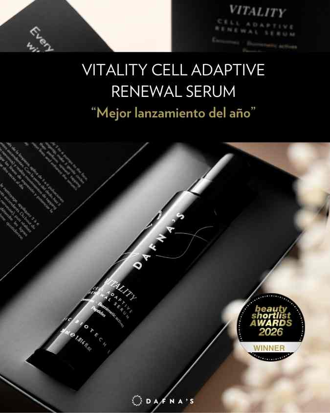 VITALITY SÉRUM | Fermeté · Relâchement · Rides. Aux exosomes et actifs décontractants musculaires. 30 ml