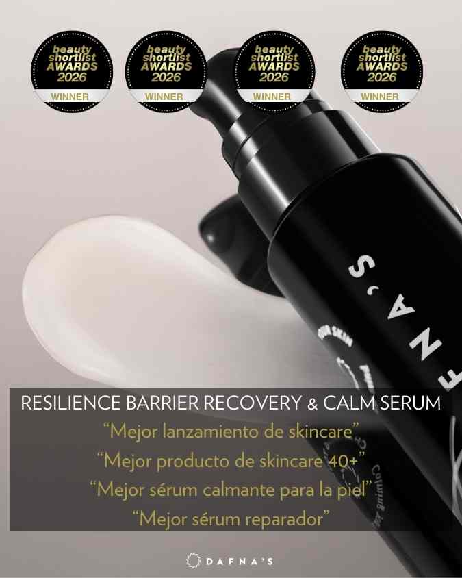SÉRUM RESILIENCE | Barrera · Hidratación · Calma. Con exosomas y neuroadaptógenos.