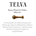 KANSA WAND- Herramienta para masaje facial ayurvédico. Well aging.