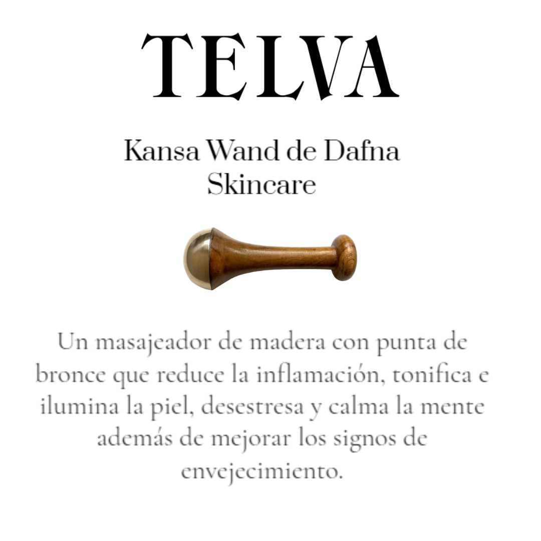 KANSA WAND- Herramienta para masaje facial ayurvédico. Well aging.